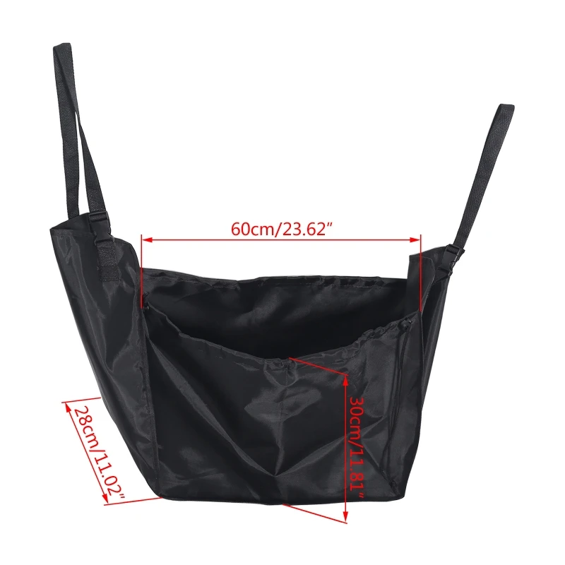 

High Capacity Multifunction Car Rear Storage Bag Shopping Basket Car Interior Finish Container