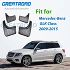Комплект литых брызговиков для Mercedes-Benz GLK-Class X204 2009-2015, брызговики, Брызговики 2009 2010 2011 2012 2013 2014