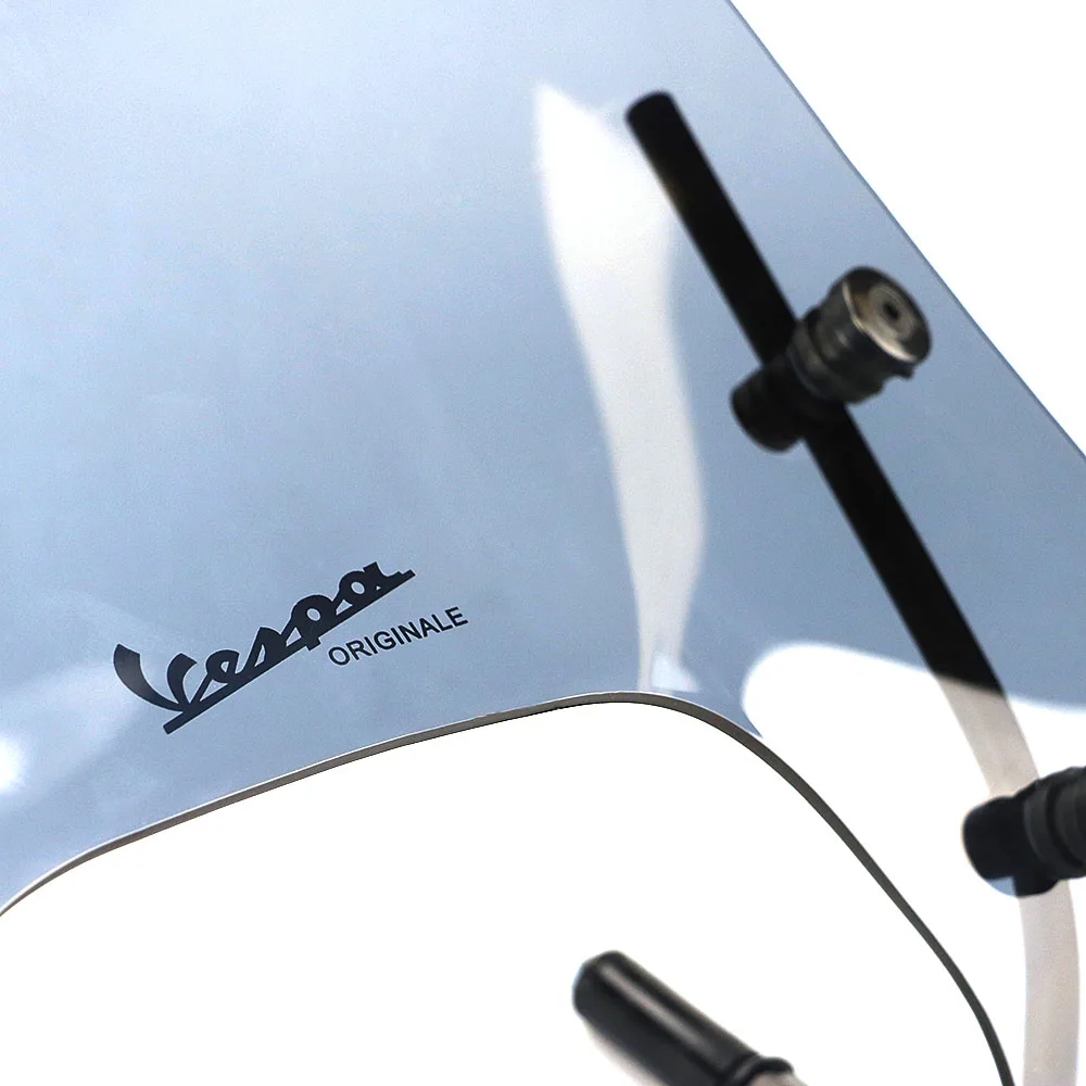X-CLASS Motorcycle Clear Windscreen Windshield Spoiler Air Deflector For VESPA Sprint 150 Small Reduce Wind Speed | Автомобили и
