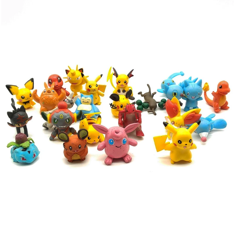 Модель героя покемона TAKARA TOMY экшн-коллекция покемон Пикачу различные стили