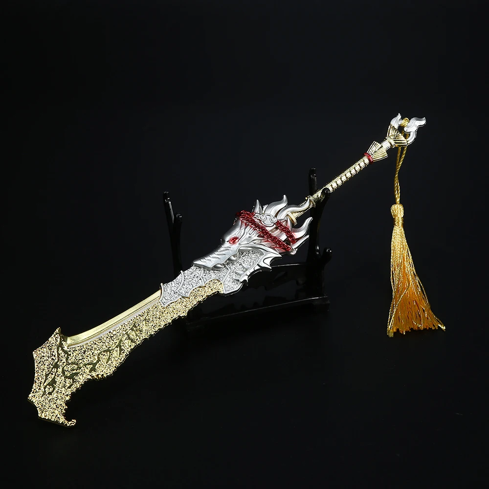 22 см Naraka Bladepoint аниме манга игровой периферический брелок сплав Нож Меч Модель