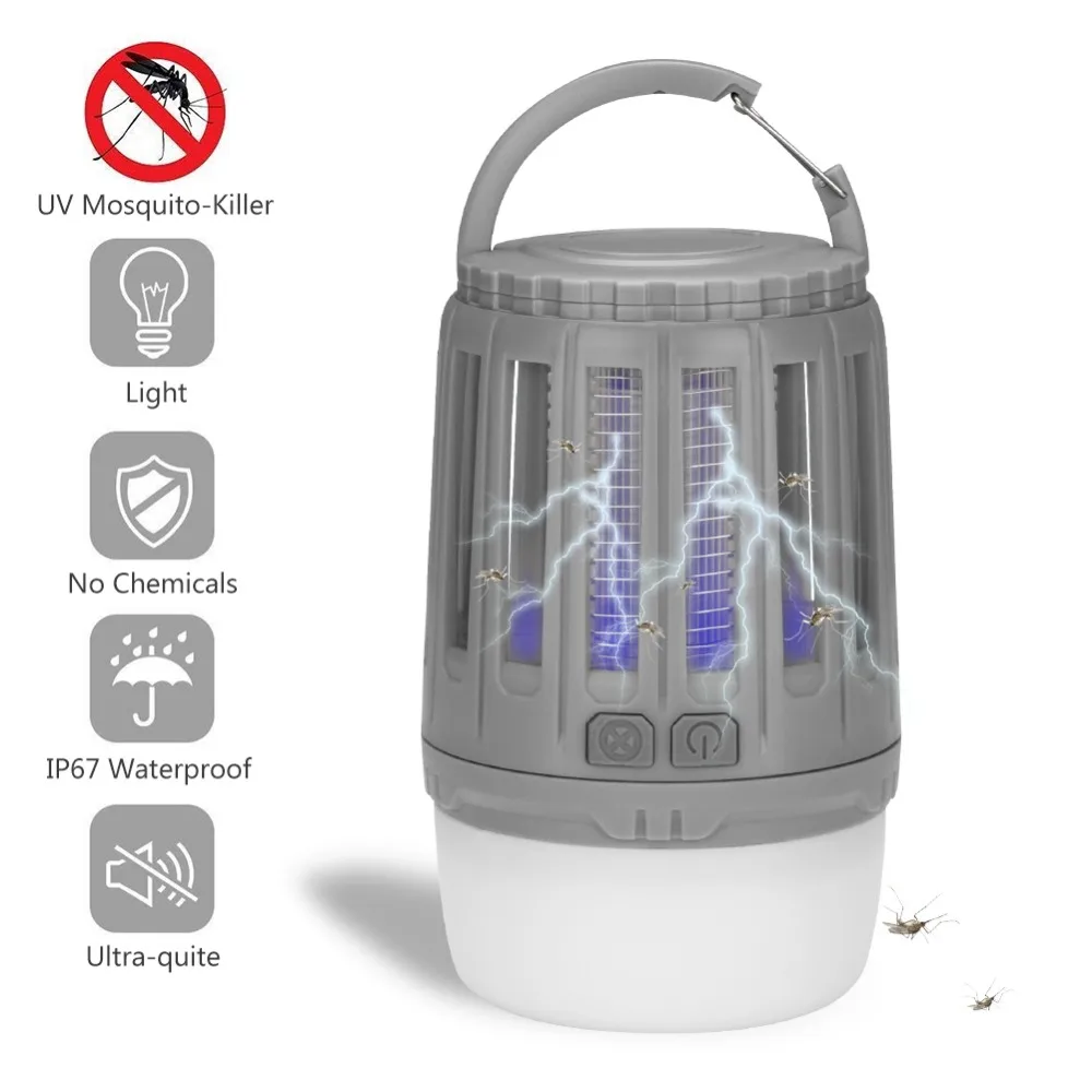 Многофункциональный светодиодный светильник с usb-зарядкой лампа-убийца комаров
