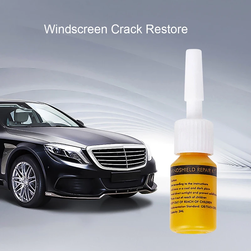 

Windshield Repair Kit Automotive Glass Nano Repair Fluid Car Window Glass Crack Chip Repair Kit Window Screen Curing Glue Tools