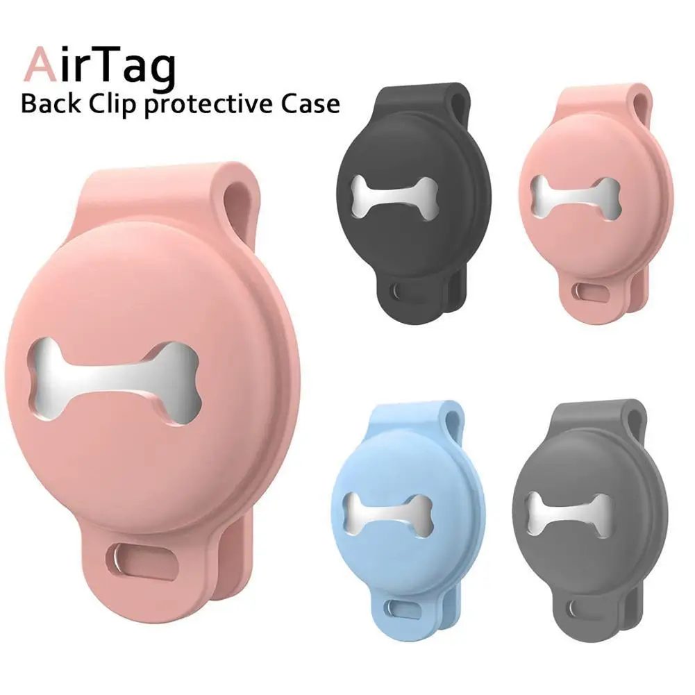 

For Apple 12 Apple Airtag Protective Cover Dog Bone Loss Prevention Locator Tracker Pet Tracker Mobile Phone Accessories