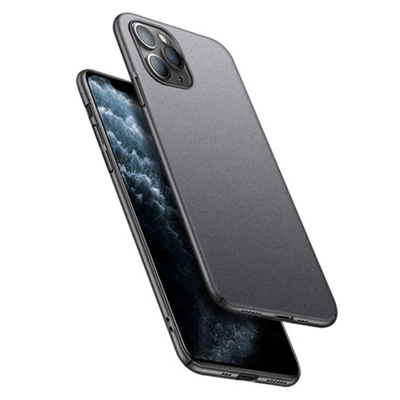 Для Iphone/11 11 Pro Max тонкий Песчаник жесткий-бампер для мобильного телефона чехол для Iphone XS Max XR X XS 8, 7, 6, 6S PLUS, полное покрытие матовый чехол