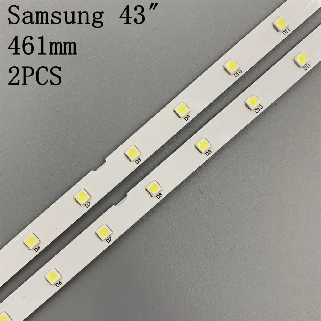 Новинка 2 шт. 28LED Светодиодная лента с подсветкой для Samsung UE43NU7100U AOT_43_NU7100F UE43NU7120U