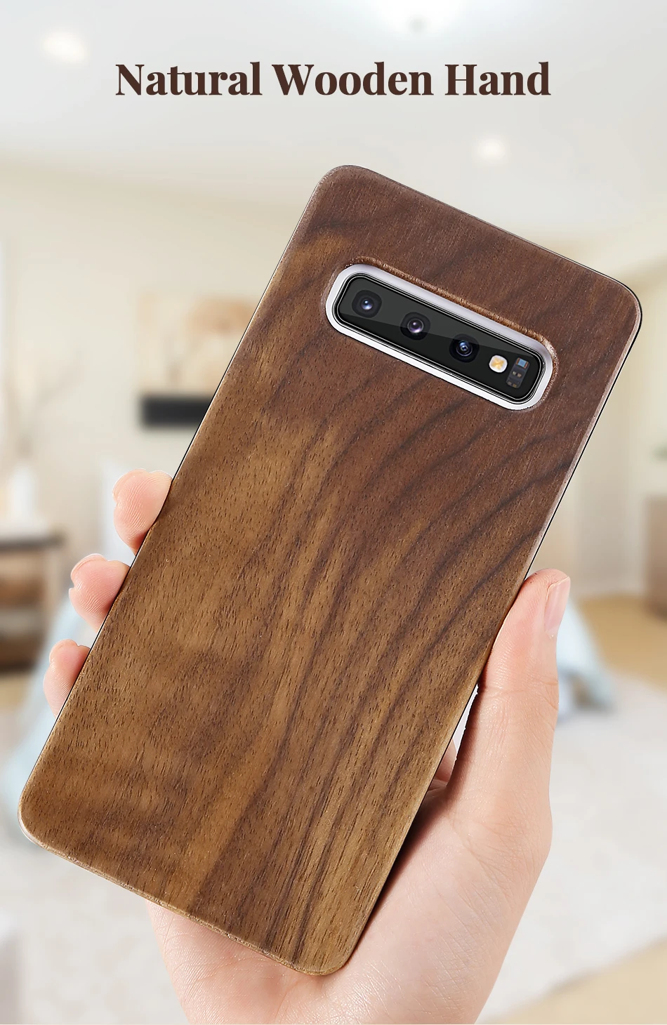KISSCASE шикарный винтажный Деревянный чехол для samsung Galaxy S10 S9 S8 роскошный настоящий Деревянный чехол для samsung S7 Edge S10E S10 Plus Capa