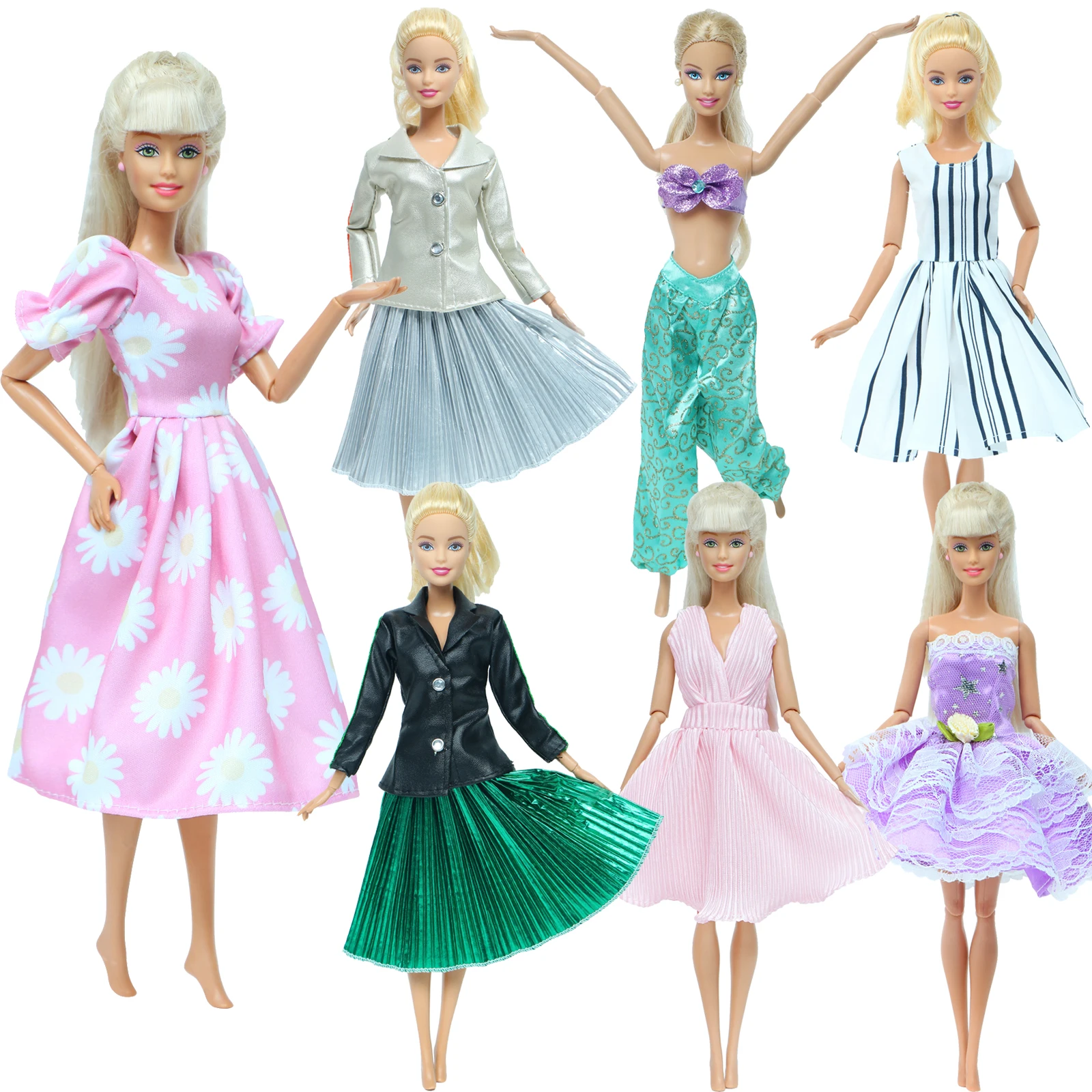 Модное платье для куклы ручной работы смешанный стиль Сказочный наряд принцессы