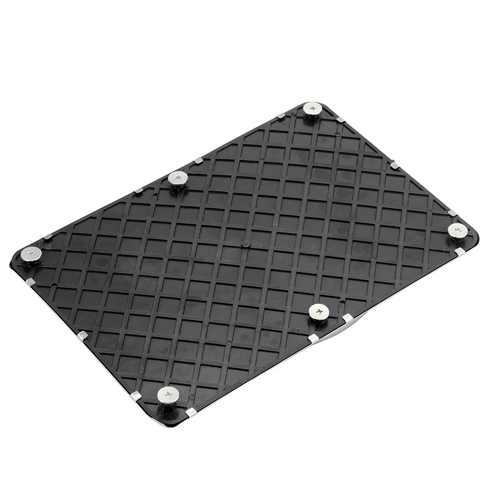 Универсальный автомобильный коврик из нержавеющей стали с накладкой на пол для