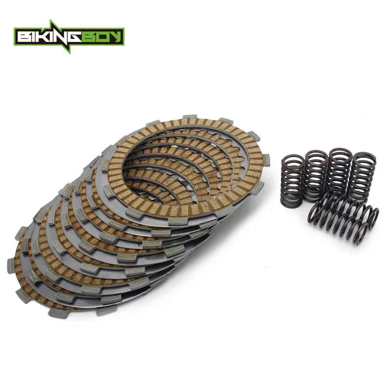 BIKINGBOY CRF450R 02-08 CRF450X 05-17 16 15 14 13 12 11 CRF 450 R X фрикция сцепления+ стальные сепараторы пластины сверхмощные пружины