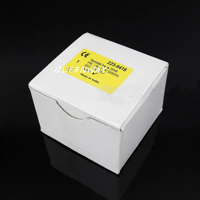 

T-033 Double 15V 25W TALEMA Square PCB Welding Plate Sealing Toroidal Transformer 25VA