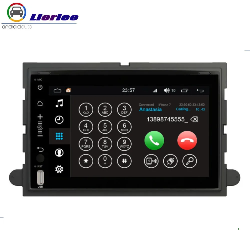 Автомагнитола для Ford Explorer 2006 2007 2008 2009 2010 Android мультимедийный HD экран дисплей ТВ GPS