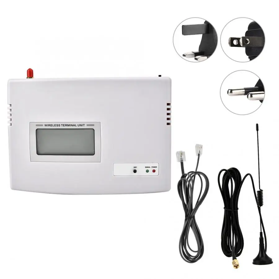 

100-240V GSM Desktop Phone Fixed Wireless Terminal Support Alarm System Check Timing Working Status Signal