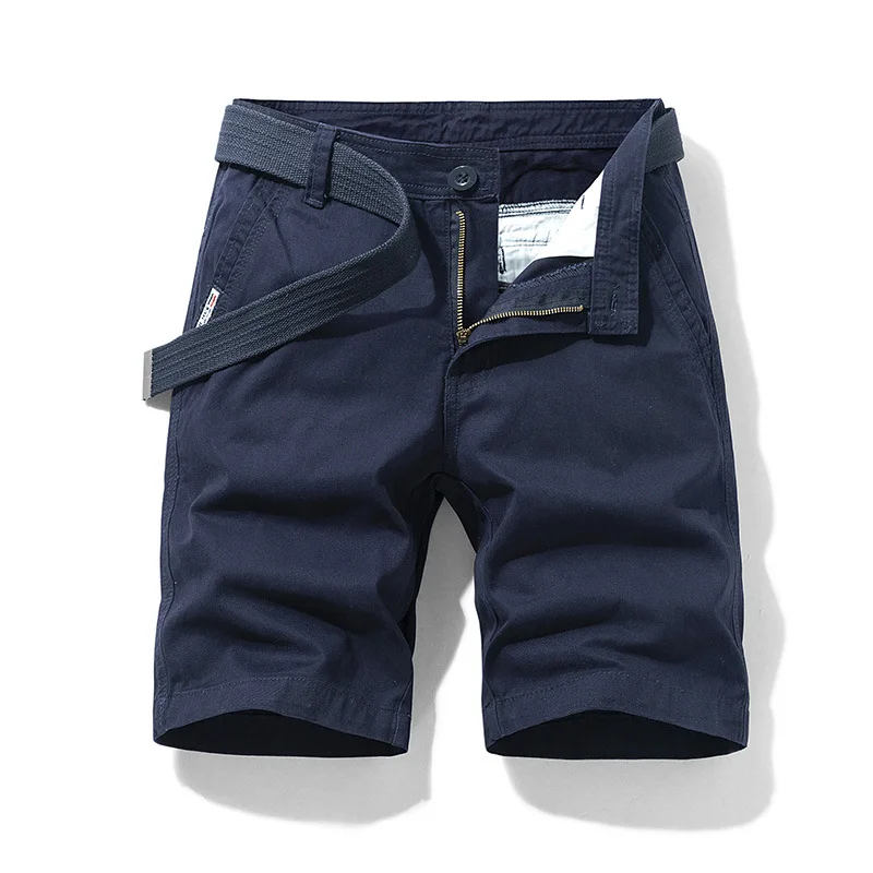 

100% cotton M-7xl Men's Shorts Summer Men's Capris Loose Straight Cotton Sports Casual Capris 21-827