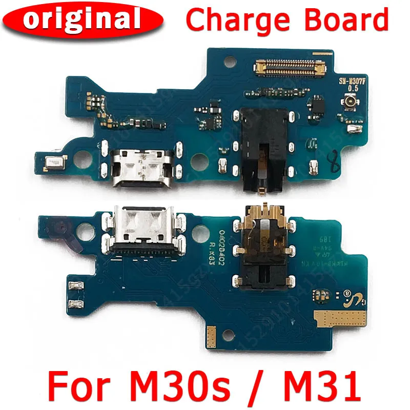 Оригинальный зарядный порт для Samsung Galaxy M30S M30 S M31 M307F USB плата зарядки PCB док станция