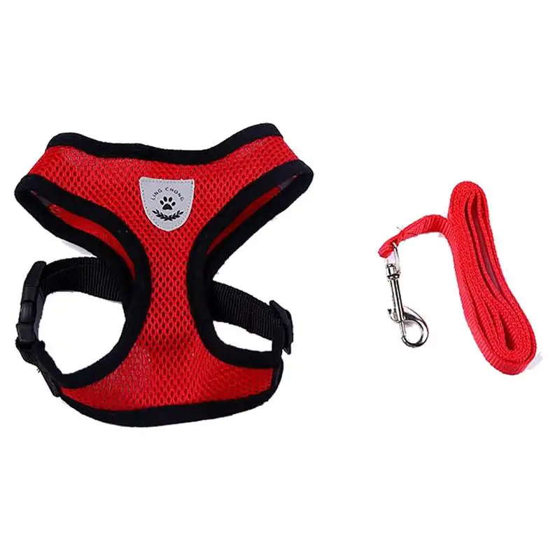 

Dog Harness Vest Training for Chihuahua Puppy Soft Mesh Pet Harness for Dogs Cats Petshop Puppy Collar Cat Pet Dog Chest Strap