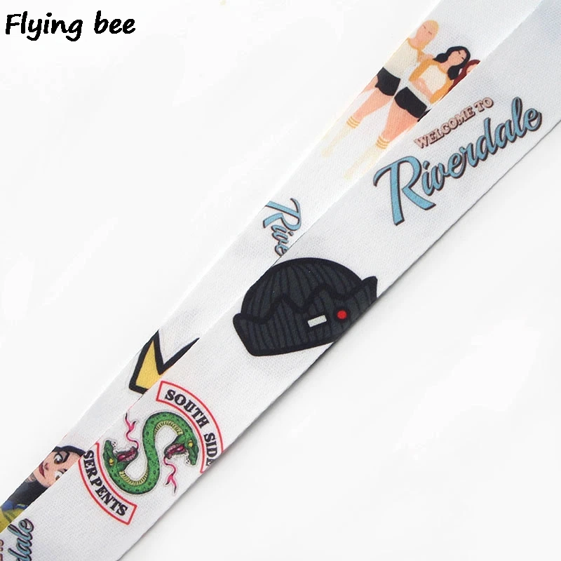 Flyingbee крутой шнурок для ключей держатель женский ремешок шейные ремешки ID карты
