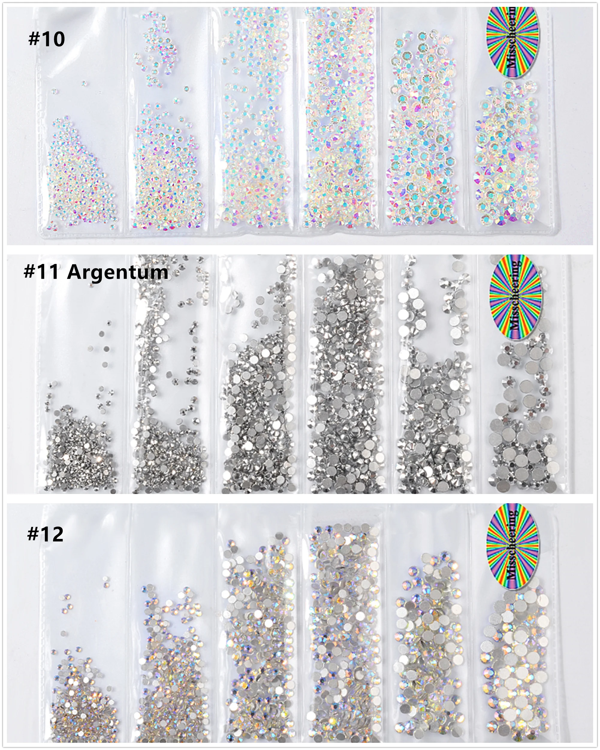 1058 шт. граненые стразы из полимерной смолы с плоским основанием украшение своими