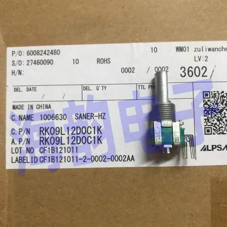 Japan Alps precision double b10k pioneer disc mixer volume potentiometer rk09l1240a12 | Обустройство дома