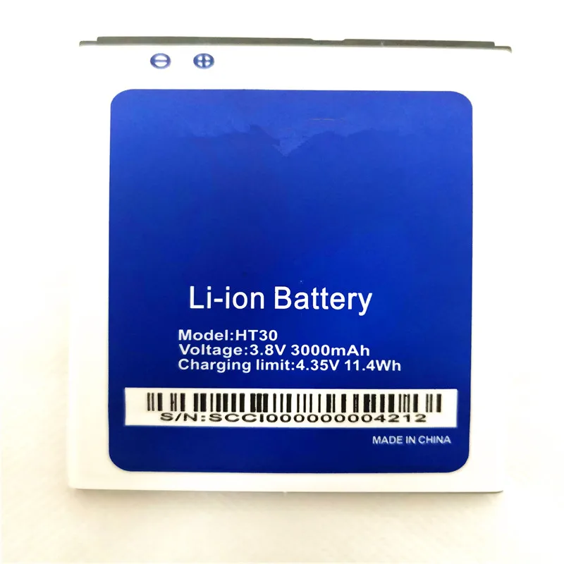 3,8 V 3000mAh HT30 For HOMTOM HT30 For HOMTOM HT30 Pro Аккумулятор