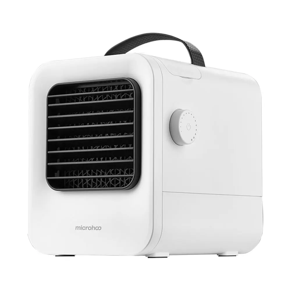 

Microhoo MH02D Portable USB Air-Conditioning 4000mAh Built-in Battery 2.5m/s Cooling Fan Negative Ion Purifier Air Cooler