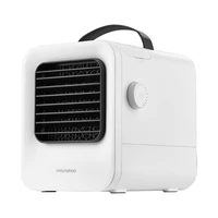 microhoo mh02d portable usb air conditioning 4000mah built in battery 2 5ms cooling fan negative ion purifier air cooler