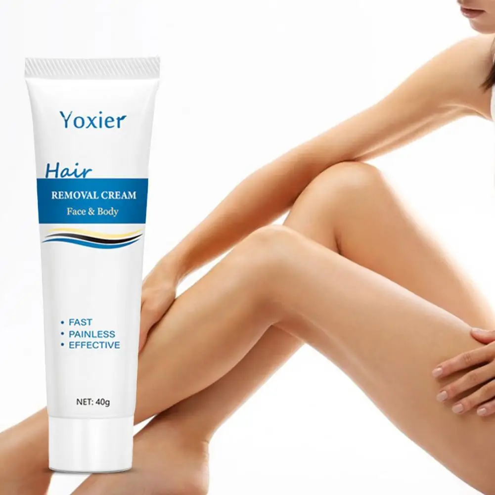 

40g Gentle Painless Body Hair Removal Cream Hair Removal Cream Hair Depilatory Beard Bikini Legs Armpit Hair Remover Cream