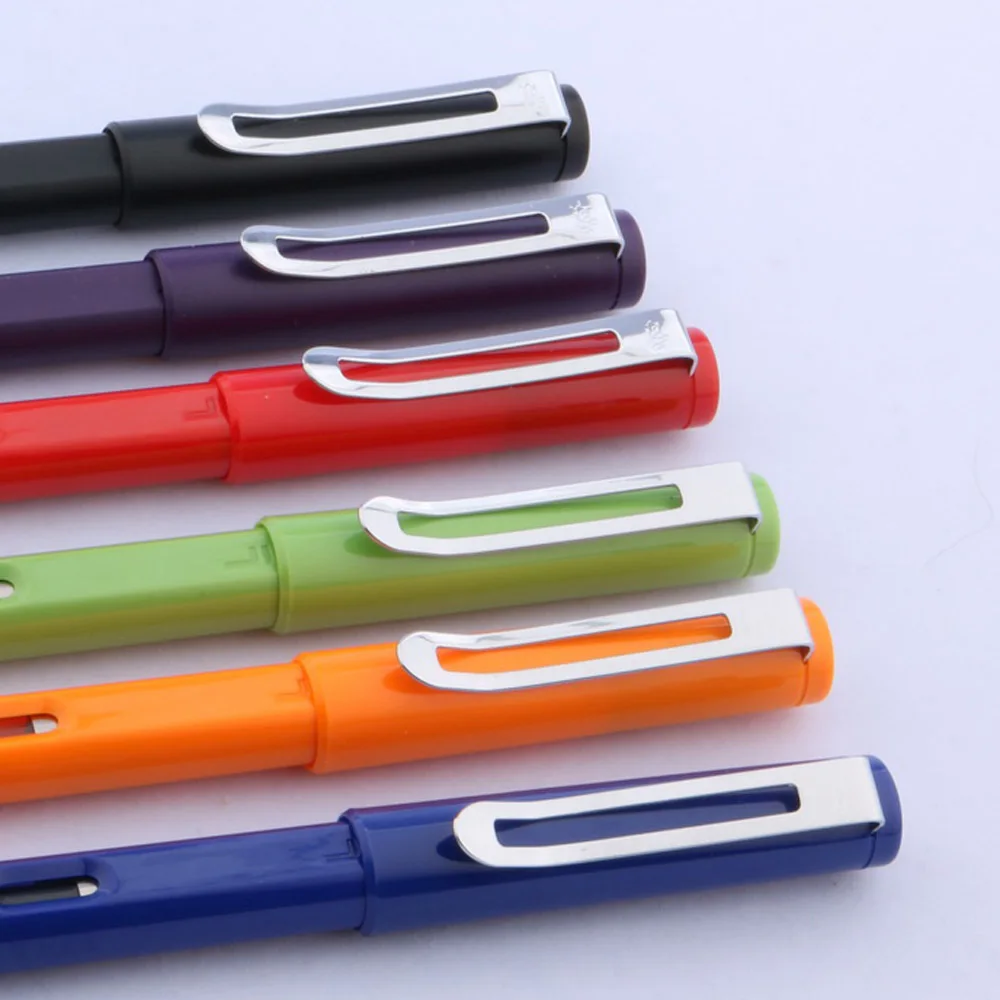 Высокое качество JINHAO 599 прозрачные цветные пластиковые школьные принадлежности