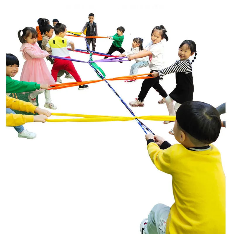 Tug Of War Rope Hopscotch Outdoor Team Building Group Games Boys Girls Kids Toys For 6 7 8 9 Years Old Children Buiten Speelgoed