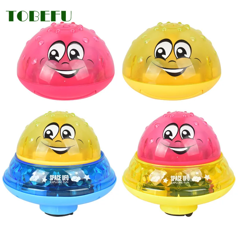 Забавные детские Игрушки для ванны Детский Электрический индукционный