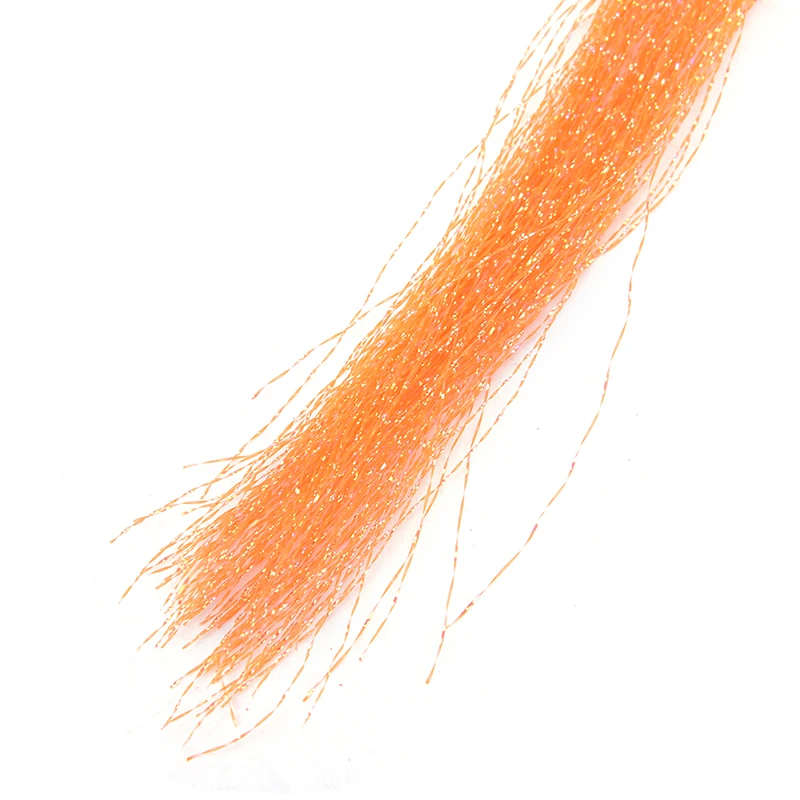 Высокое качество 100 корней Голографическая мишура для ловли нахлыстом джиг