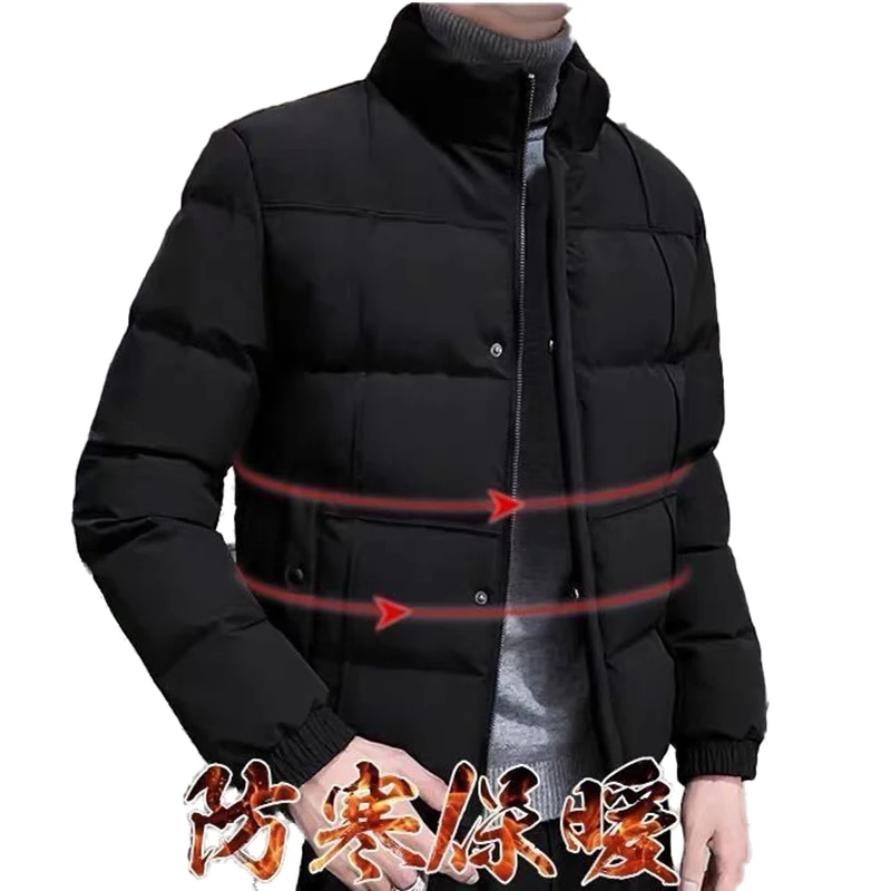 

Warm Cotton Jacket Winter Fur Coat Men Men Jacket Luxury Winter Long Coat Mens White Coat Man Coat Luxury Coat