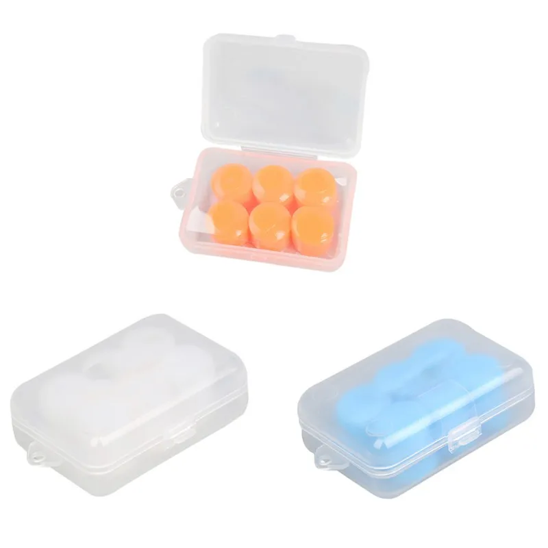 

3 pair Swimming Earplugs Anti-noise Earmuffs Waterproof Silicone Soft Water Sports Earplugs Showering Protective Earplugs