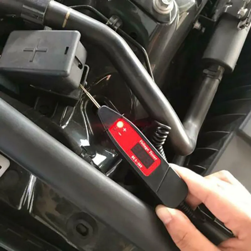 Универсальный автомобильный ЖК цифровой сканер цепи 5 36 в Инструмент Тестер