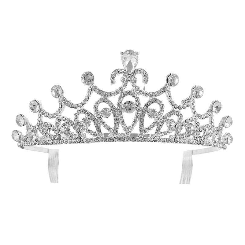 

Linglewei новые аксессуары для волос, новые свадебные украшения, корона с водяным бриллиантом