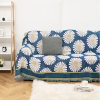 cotton cover thickened throw sofa bedspread nordic simplicity the bed double sided use quilt fleece blanket decorative blankets
