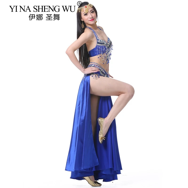 Женский костюм для танца живота восточных танцев комплект из бюстгальтера ремня