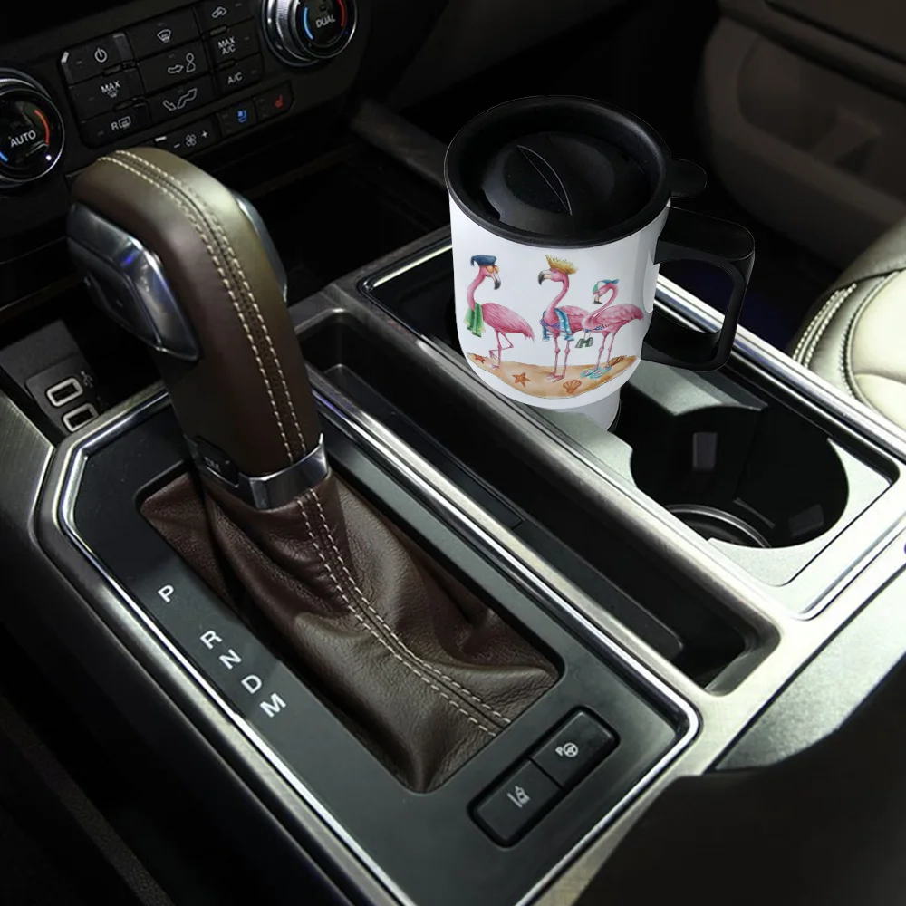 Скандинавский Фламинго Мультфильм Путешествия Кружки Стаканы кофе кружки