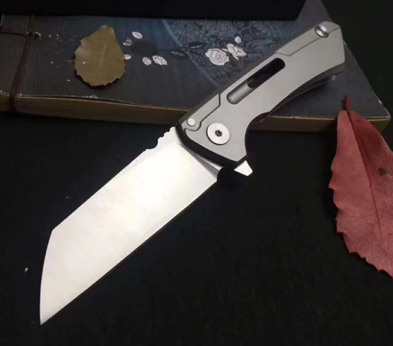 Высококачественный складной нож D2 лезвие стальная ручка Походный охотничий