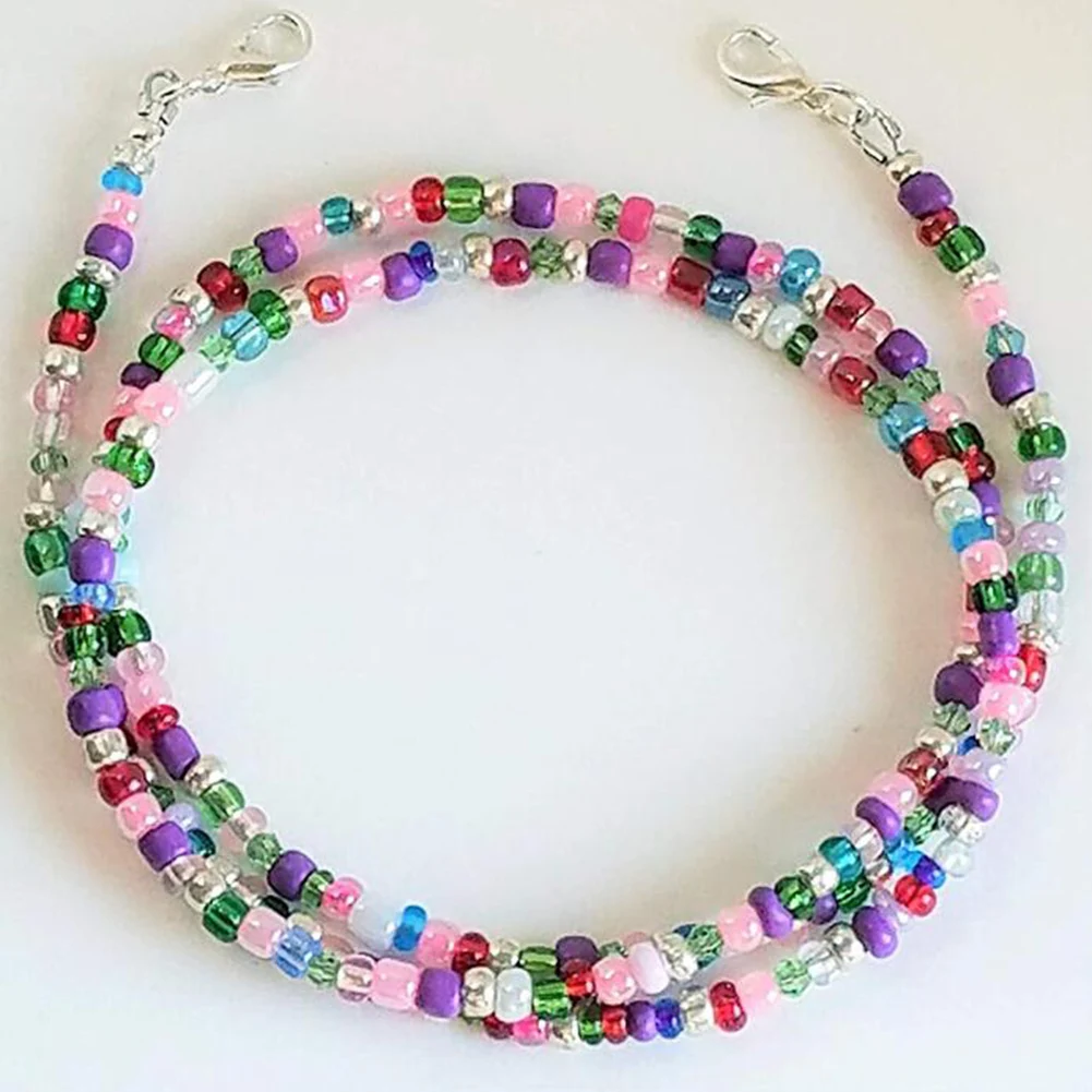 Цепочка для маски унисекс цепочка очков чтения из акриловых бусин 1 шт. |