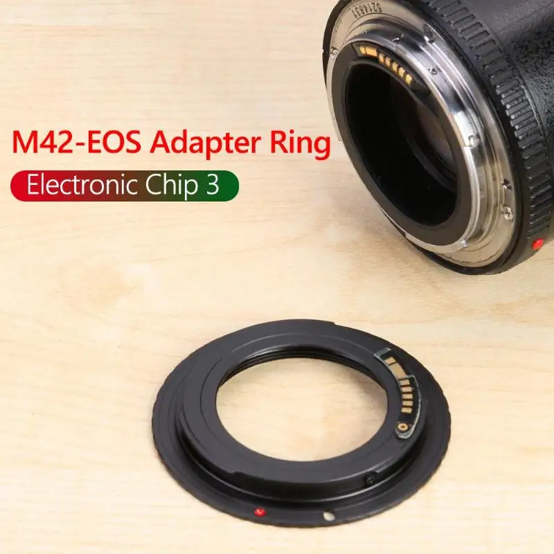 Винтовое крепление объектива камеры Адаптер M42-EOS3 кольцо объектива для Canon 6D, 5D Mark IV III II 1D серии
