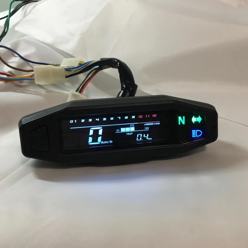 

Universal Motorcycle LCD Digital Speeeter Mini Motorcycle Meter Carburetor Meter Motorcycle Oeter