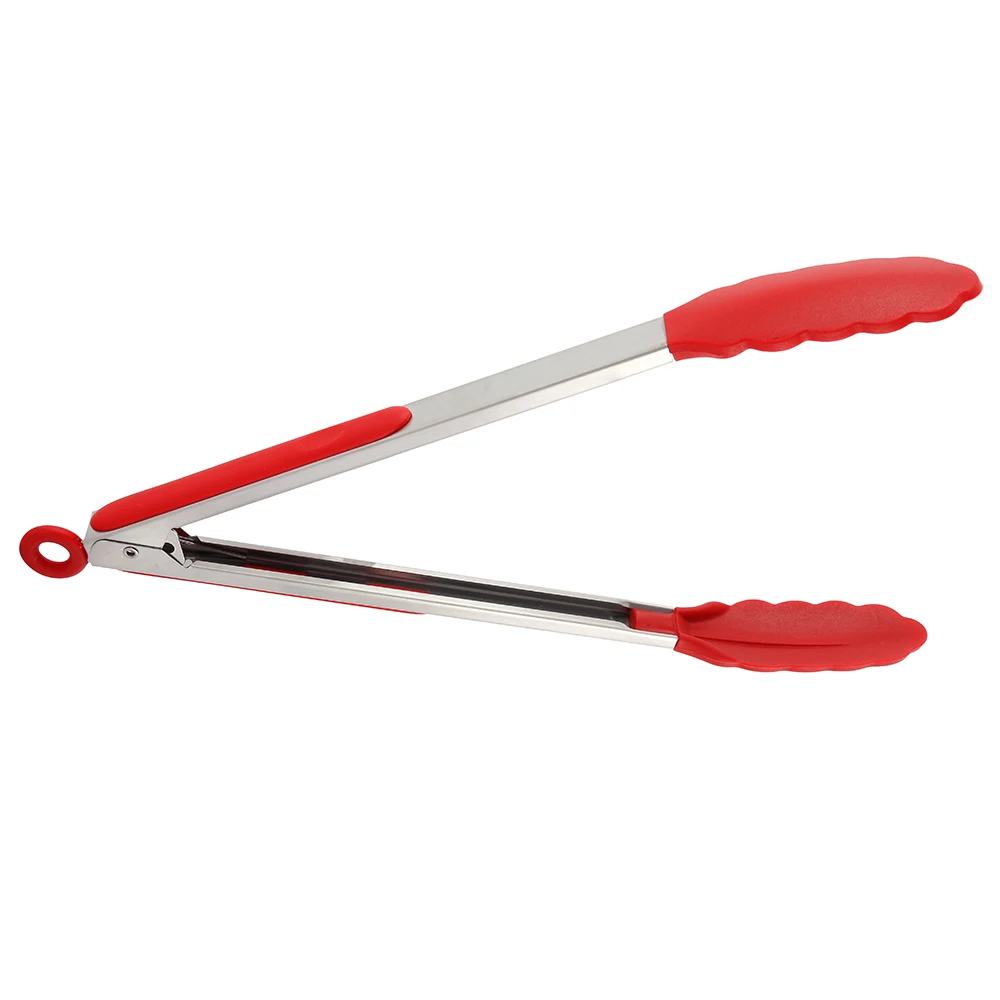 Нержавеющая сталь инструментов для барбекю гриль Тонг Салат Хлеб выступающей с