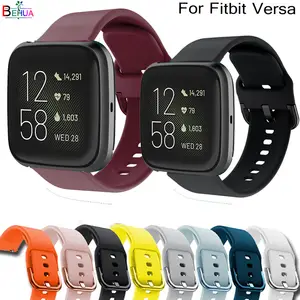 Сменный ремешок для Fitbit Versa 2 силиконовый спортивный ремешок на запястье, браслет для наручных часов, Аксессуары Для Fitbit versa  versa Lite