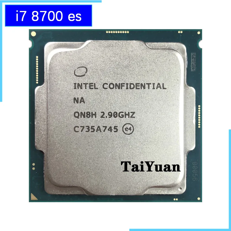 Процессор Intel Core i7 8700 es 8700es 2 9 GHz шестиядерный 12 M 65 W LGA 1151|Процессоры| |