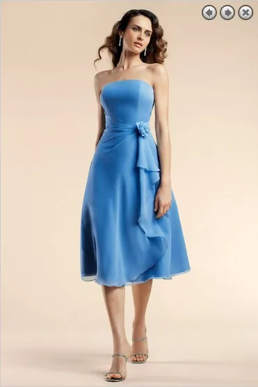 

2016 Natural Chiffon Floor-length Adult Time-limited Dinner Dress New Fashion Party Gown Brides Maid Formales Bridesmaid Dresses