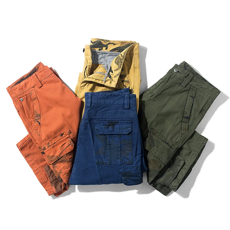 

Summer Tactical Cargo Shorts Men Multi-pockets Camouflage Military Cargo Shorts 2021 Printed Cotton Loose Casual Shorts Men