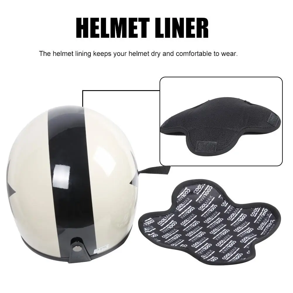 Подкладка для мотоциклетного шлема быстросохнущая дышащая впитывающая пот