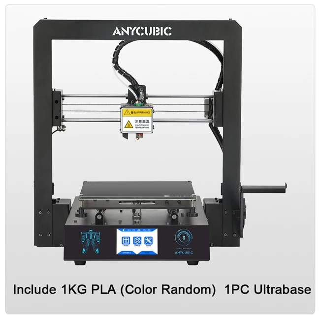 ANYCUBIC Mega-S ANYCUBIC Mega-S новейший 3d принтер размера плюс высокое качество экструдер TFT сенсорный цветной экран Настольный дешевый 3d принтер DIY комплект - Цвет: ANYCUBIC Mega-S