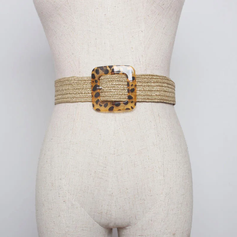 Новинка винтажная вязаная Вощеная Веревка деревянная бусина поясная веревка